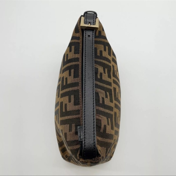 Authentic FENDI Zucca Pattern Hand Bag / Pouch - Picture 8 of 13